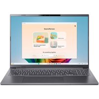 Acer Aspire 16 AI A16-61M, Bærbar PC, 16" WUXGA, AMD Ryzen AI 7, 16 GB RAM, 512 GB SSD, Radeon Graphics