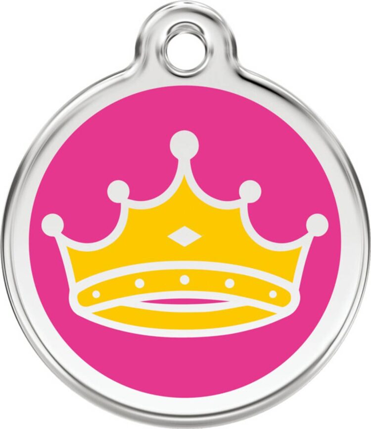 ID-brikke Rosa Krone (M -)