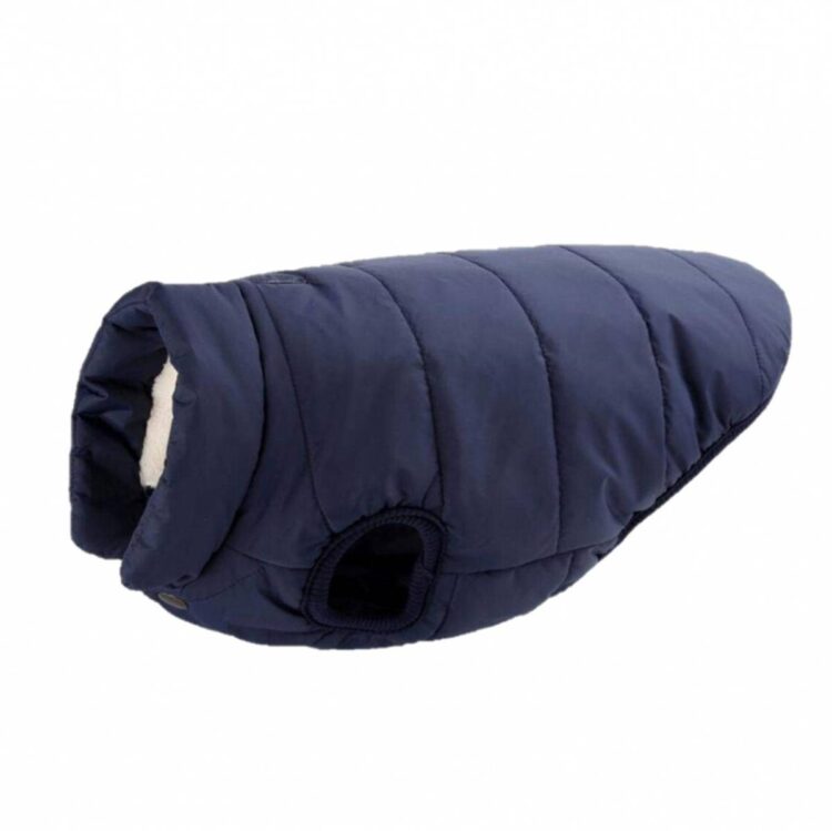 Blå boblevest til hund (3XL)