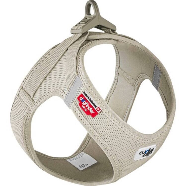 Curli Clasp Air Mesh hundesele - Beige (XL)