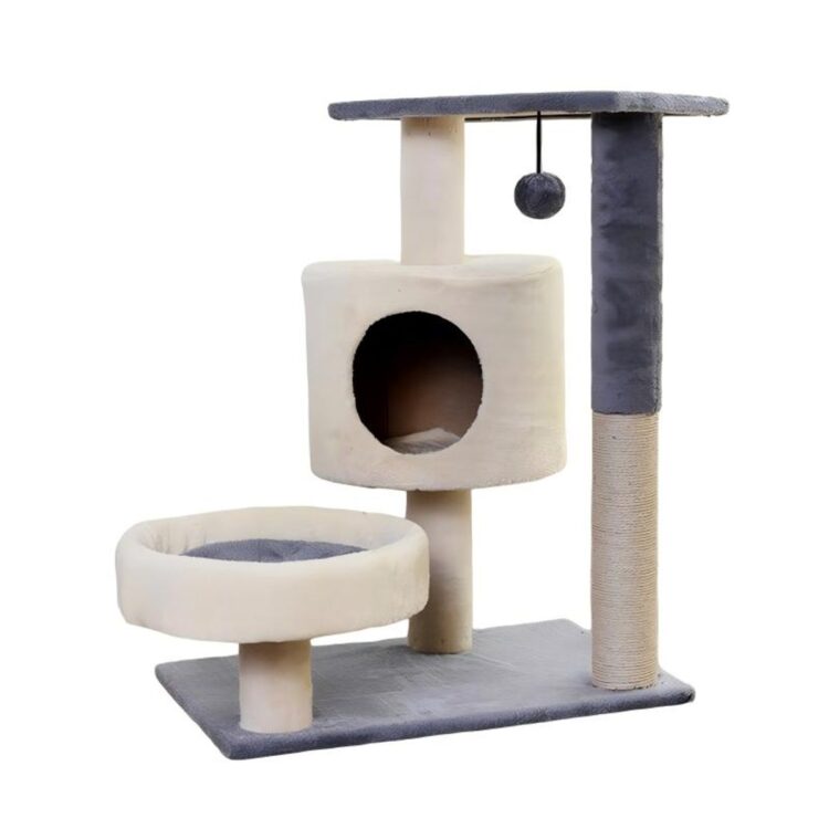 Grått/Lyst kloremøbel til katt