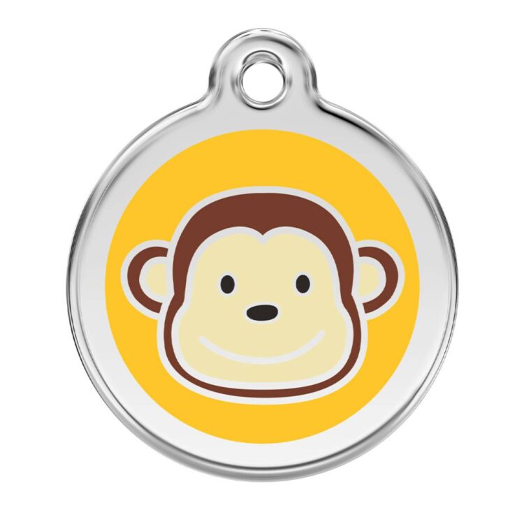 ID-brikke gul - Ape (M -)
