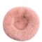 Rosa Donut hundeseng - Fluffy rund hunde - og katteseng