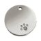 ID-brikke med diamant - Rund (M -)