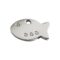 ID-brikke med diamant - Liten fisk (S -)