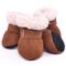 Brune forede hundesko (XL)