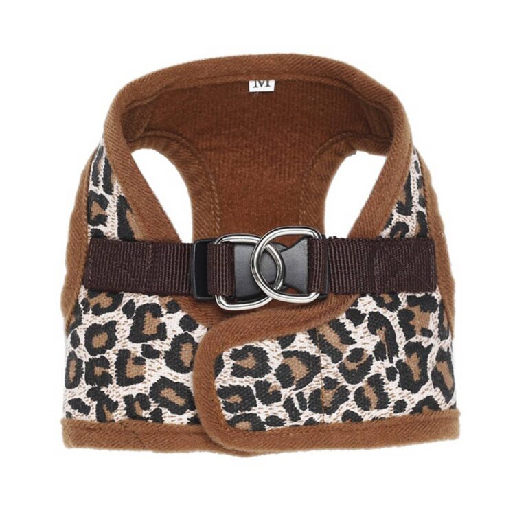 Leopard step-in hundesele (XXL)