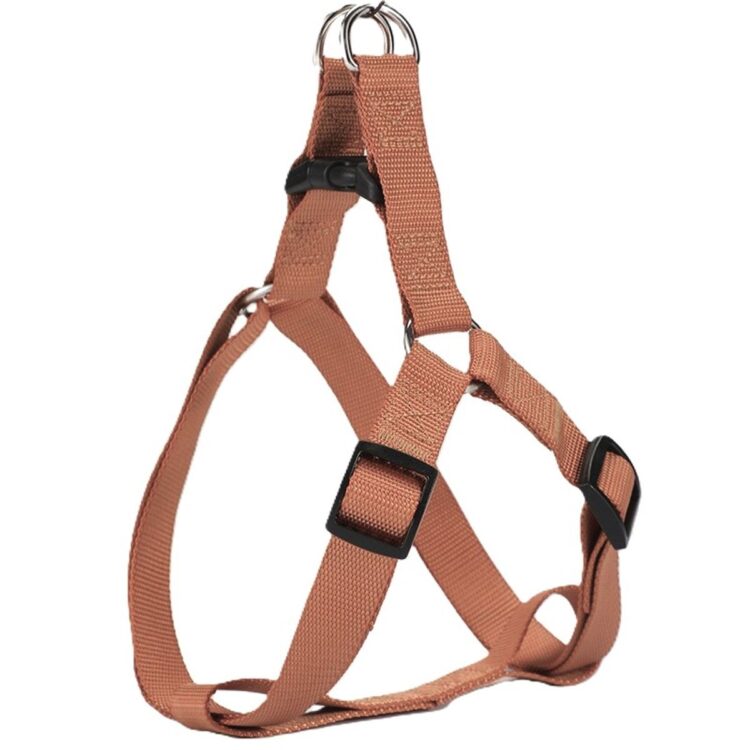 Varm beige sele til hund - flere størrelser (M)