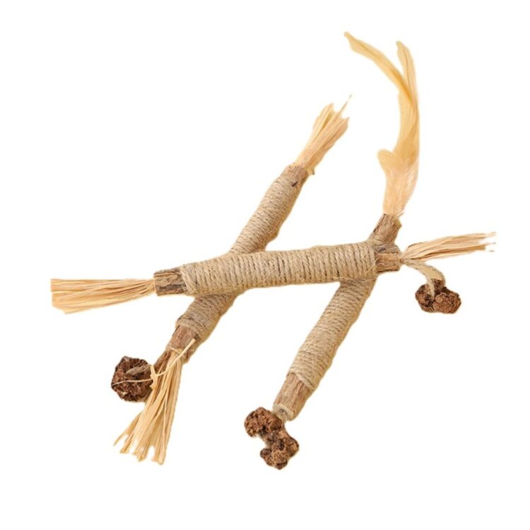 Cat stick katteleke med poligonum og matabi ca 20 cm