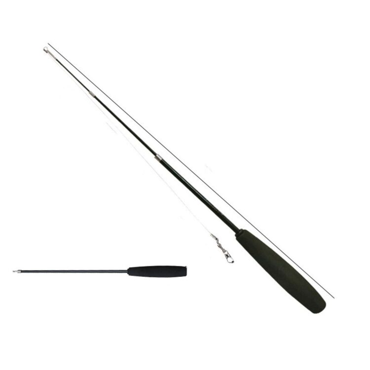 3 delt teleskop vippepinne Katteleke - 79 cm