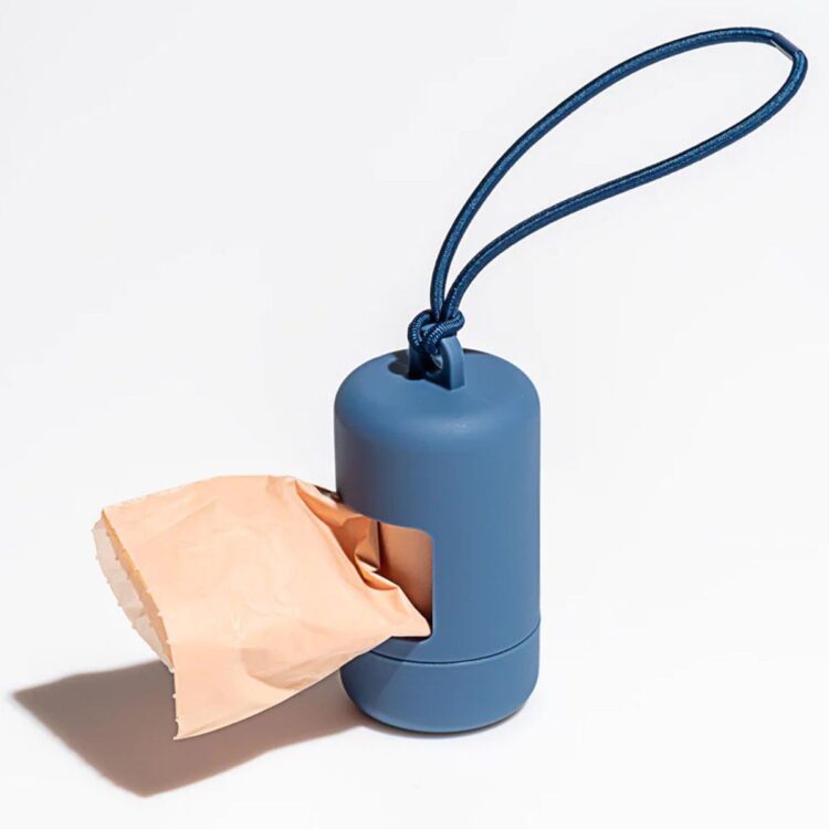 Design hundeposeholder - Mørk blå
