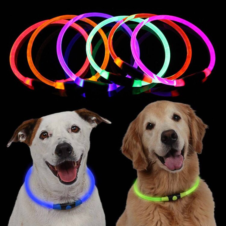Large LED ring med USB lader