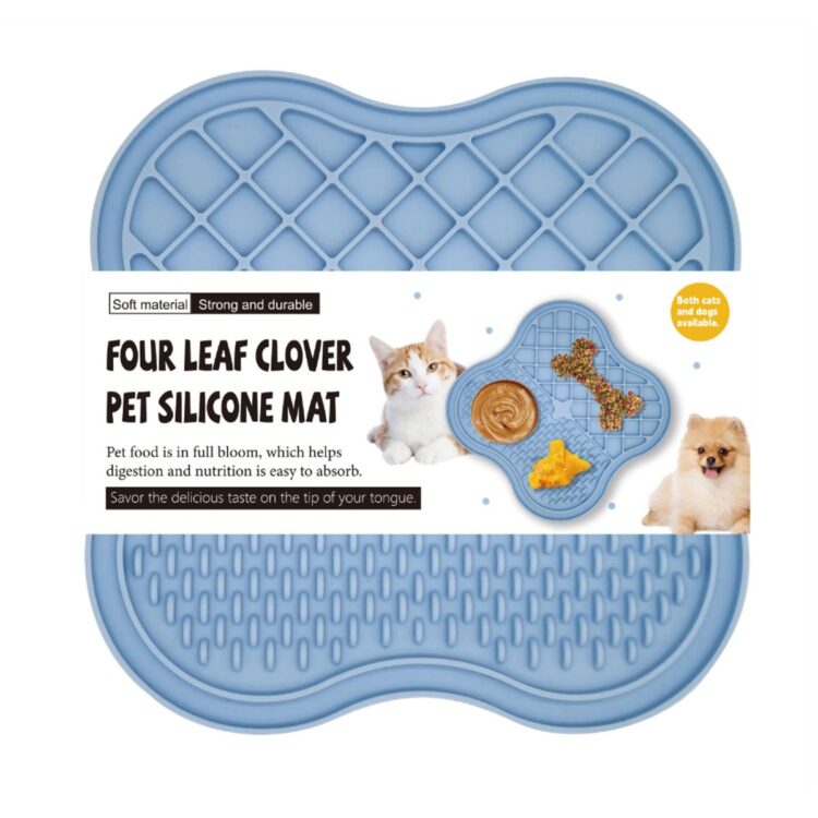 Slow feeder for hund og katt - Blå