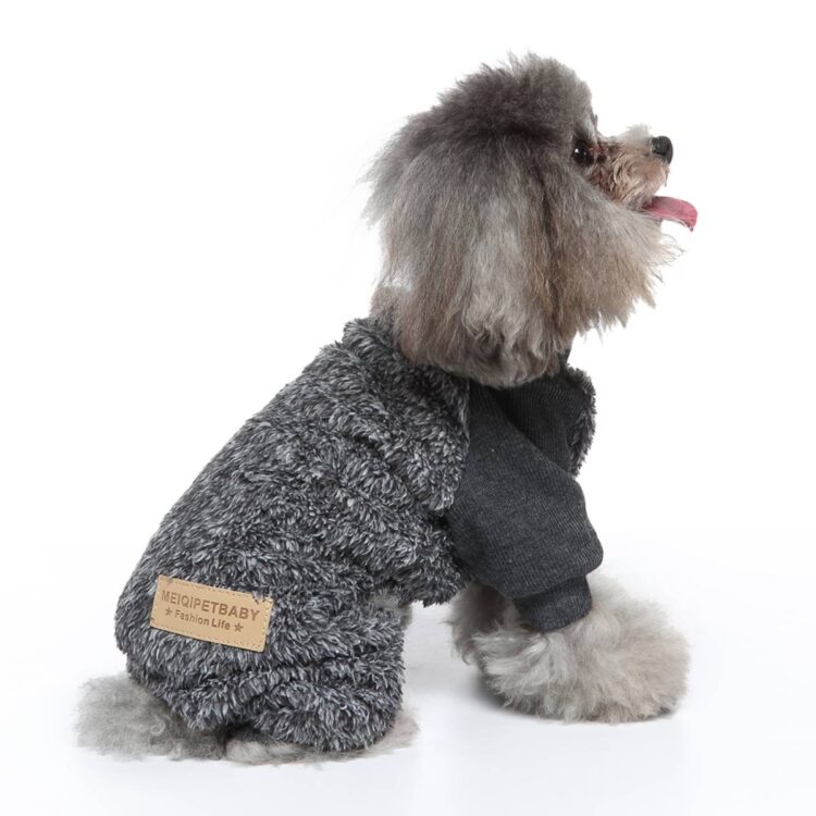 Myk hundedress - Grå (XL)