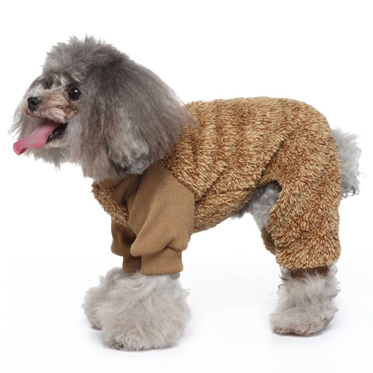 Myk hundedress - tan (XL)
