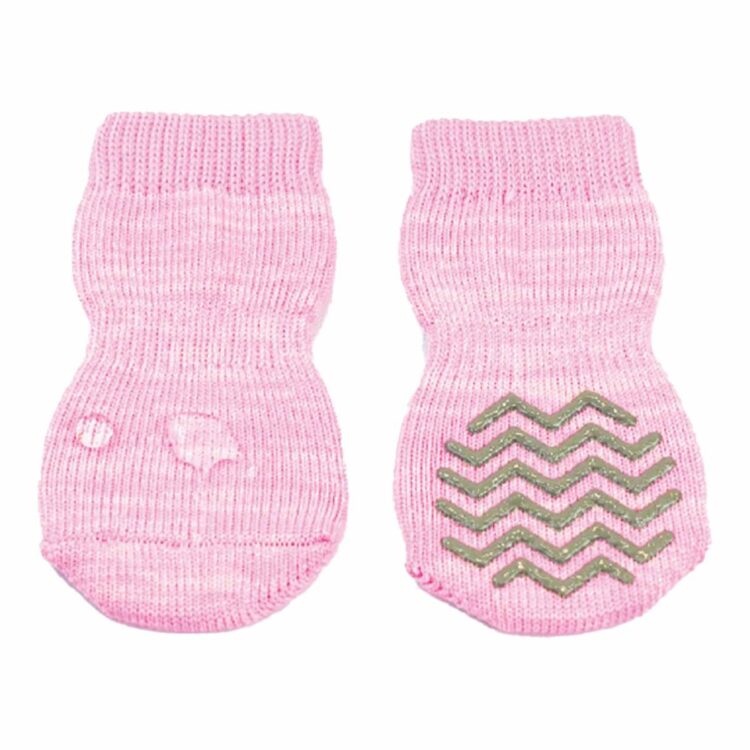 Potesokker anti-skli - Rosa (XXL)