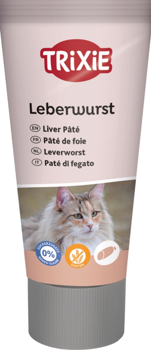 Lever paté på tube til katt