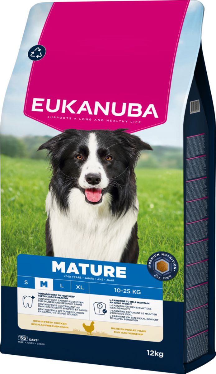Eukanuba Mature Medium Breed kylling 12kg