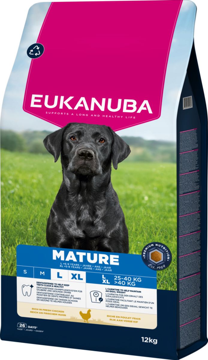 Eukanuba Mature Large Breed kylling 12kg