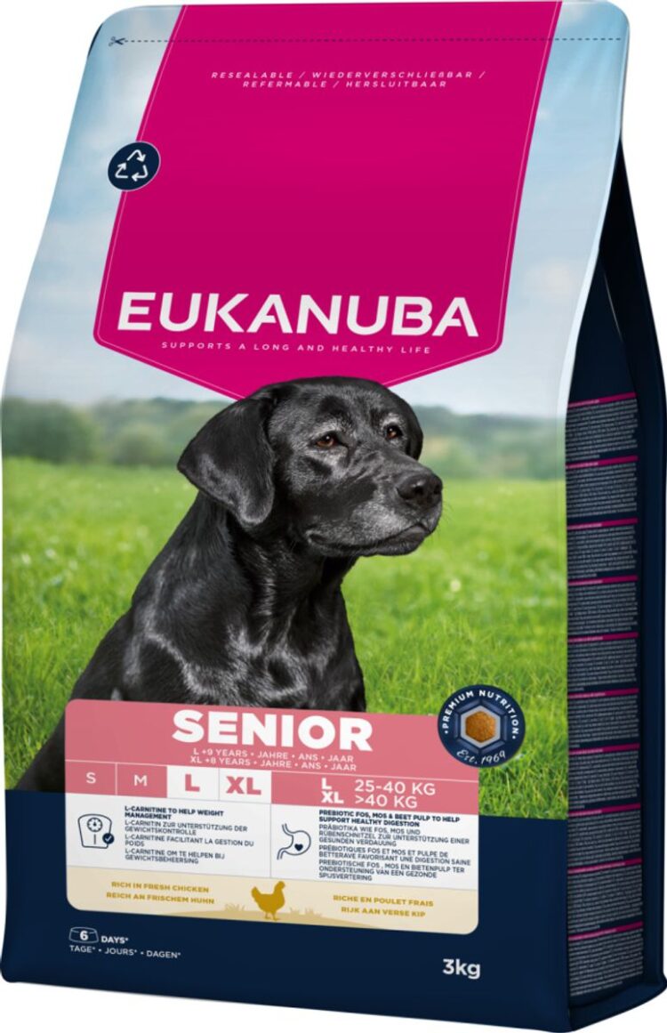 Eukanuba Senior Large Breed Kylling 3kg