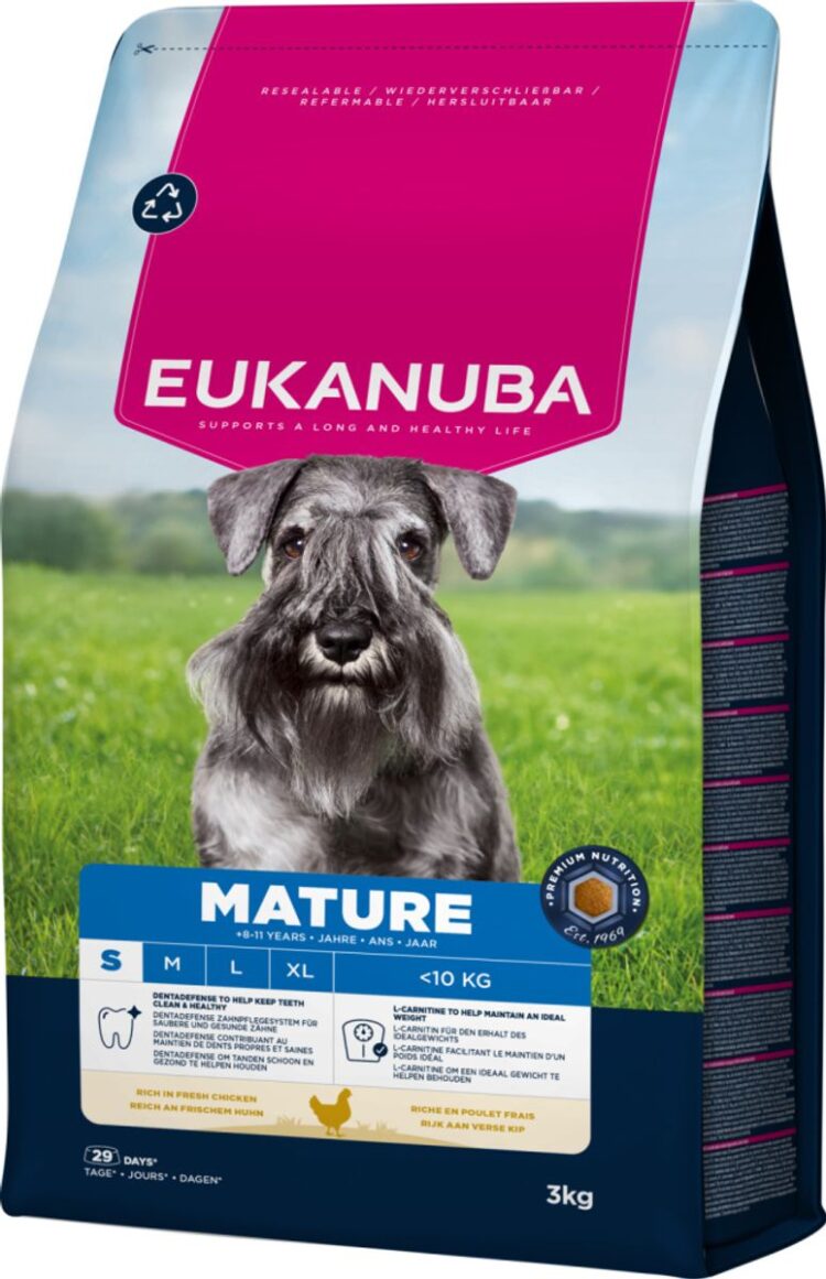 Eukanuba Mature Small Breed kylling 3kg