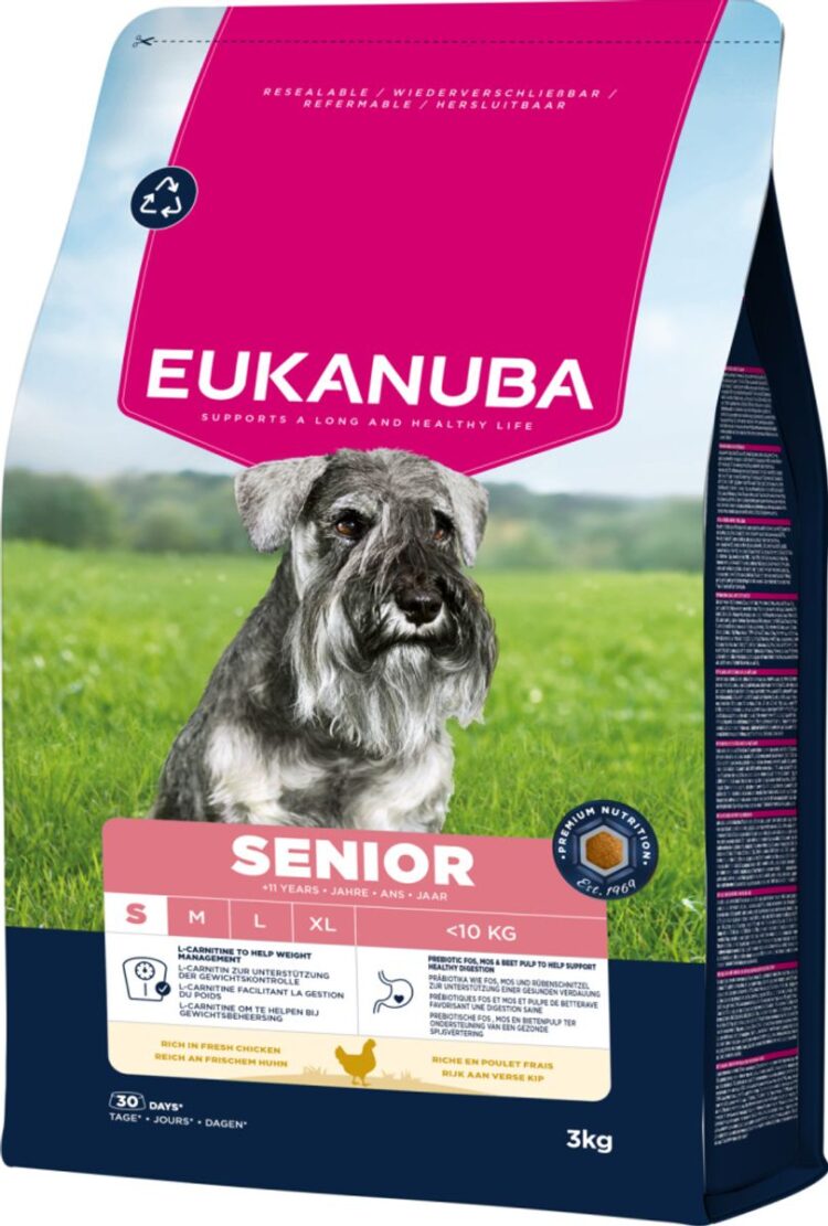 Eukanuba Senior Small Breed kylling 3kg